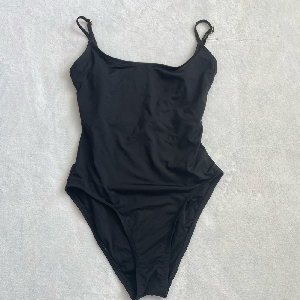 Andie Classic Black One-Piece Swimsuit